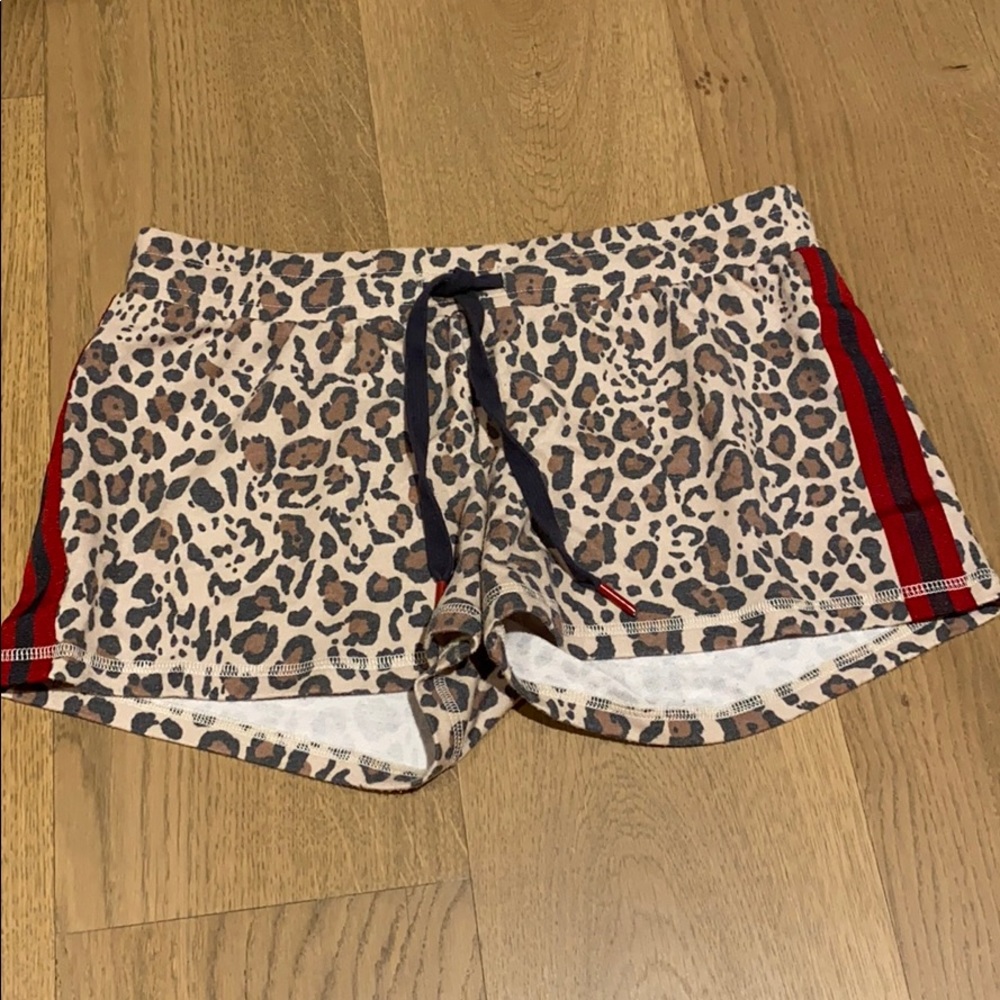Cheetah PJ Salvage pajama shorts
